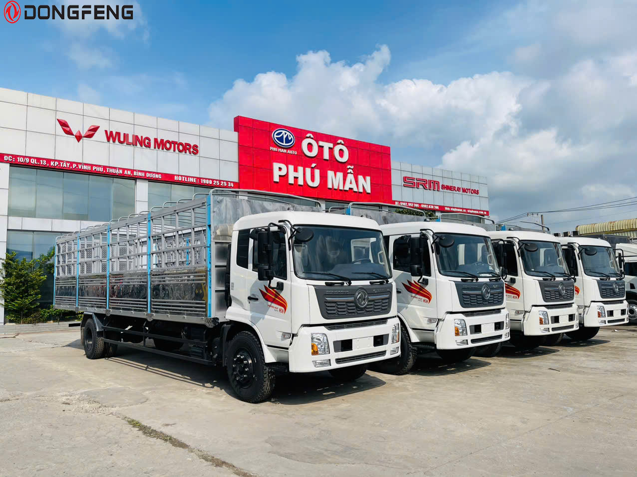 Bảng giá xe Dongfeng Hoàng Huy Tháng 9/2024 mới nhất